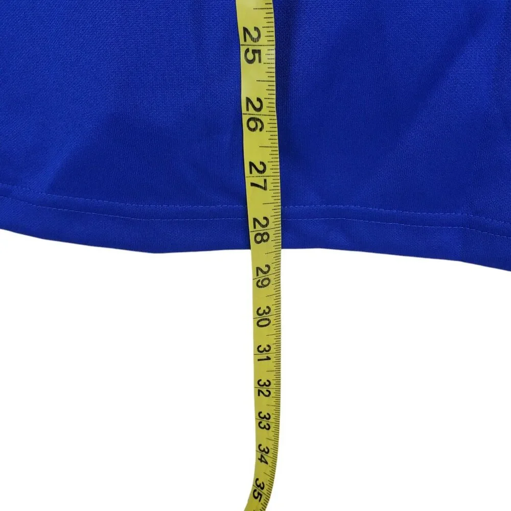 ADIDAS Jacket CONDIVO 21 Mens Small Blue Full Zip Soccer Activewear PRIMEBLUE